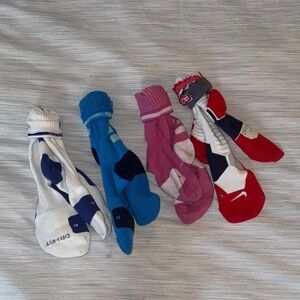 4 Pairs Nike Elite Socks Large
